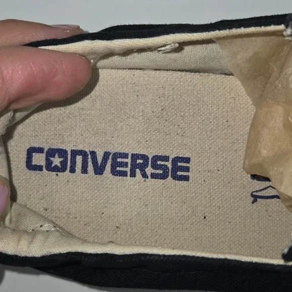 Converse‎ Chuck Taylor All Star Shoreline Sneaker Black Women's Size 10 Slip On - Picture 6 of 10